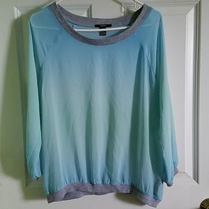 Ombre Translucent Top
